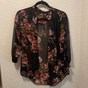 Sheer blouse/kimono